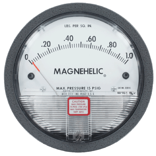 Dwyer 2230 : Magnehelic Differential Pressure Gage, Range 0-30 psi, HP Option Standard