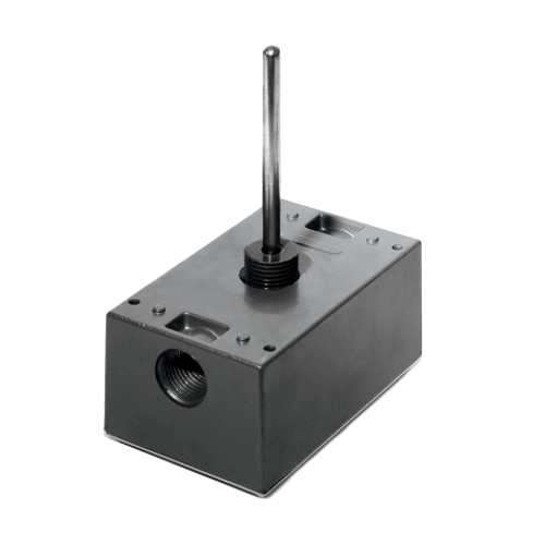 ACI A/CP-INW-4"-BB : Immersion Temperature Sensor, Thermowell Not Included, 10K Type II Thermistor, 4" Insertion Length, Aluminum NEMA 3R Enclosure