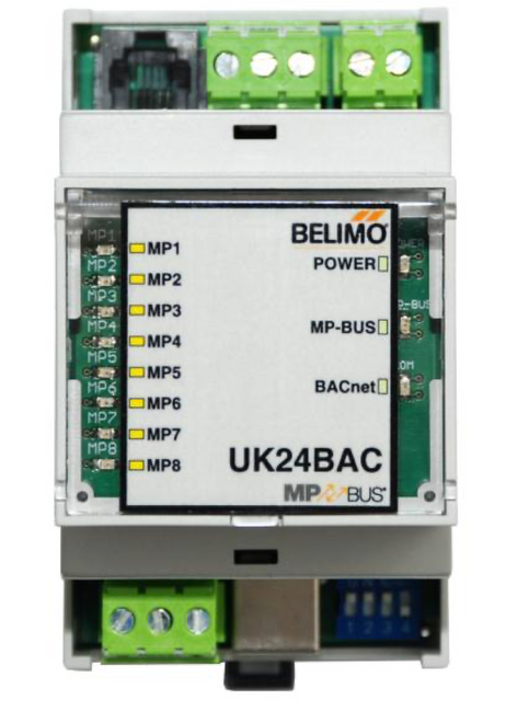 Belimo UK24BAC : Gateway MP to BACnet MS/TP