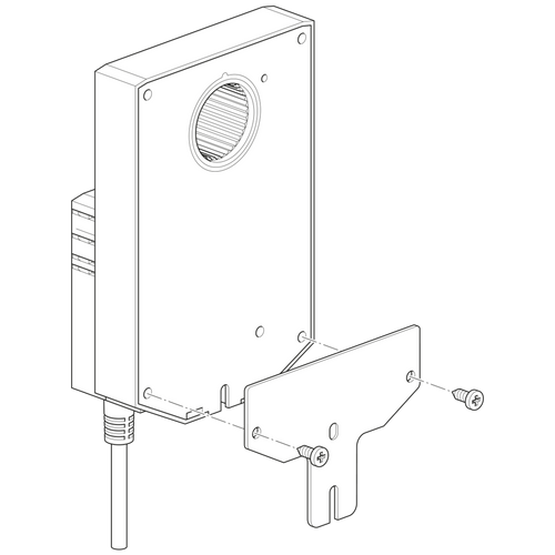 Belimo Z-GMA : Base plate extension for GM..A to GM..