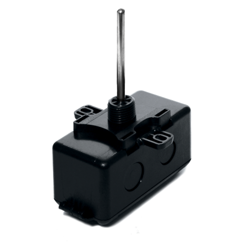 ACI A/20K-INW-2.5"-PB : Immersion Temperature Sensor, Thermowell Not Included, 20K Thermistor, 2.5" Insertion Length, Plastic Box Enclosure