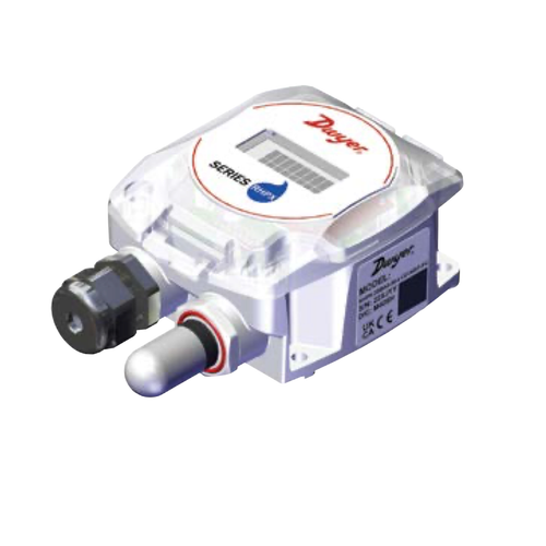 Dwyer RHPX-3SWAA-00 : Wall Mount Humidity and Temperature Transmitter, 3% RH Accuracy, Selectable 4-20 mA / 0-5 / 0-10 VDC Humidity Output, Active Analog Temp Output, 10K Type III Thermistor Passive Output, IP66 / NEMA 4X, UL 2043, 5-Year Warranty