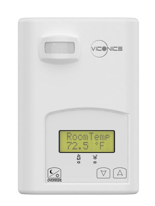 Viconics VT7200F5531B : Zone Controller, 1H/1C Analog 0-10VDC Control Output, Factory assembled with PIR cover, BACnet MS/TP Communication
