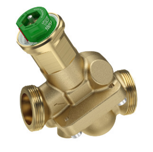 Schneider Electric VP228E-10BQLNT : 2-Way 1/2" Pressure Independent Balancing and Control Valve, Flow Rate Range: 0.13 to 0.66 GPM, NPT without PT Ports