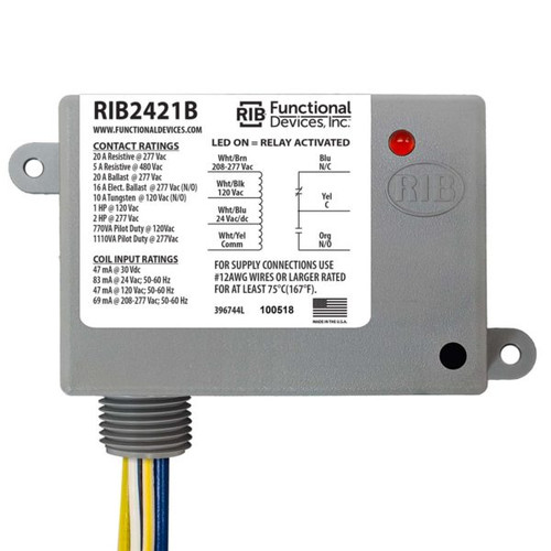 Functional Devices RIB2421SB | Power Relay | ZOT Supply