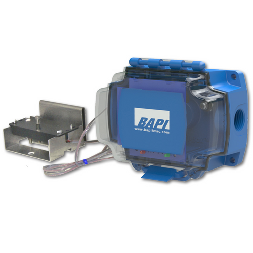 BAPI BA/LDT4-RS50-BB : Water Leak Detector with (2) 5A Relays, SPDT Contacts, Remote Spot Sensor with 50 Foot FEP Cable, BAPI-BOX Enclosure, IP66 Rated, 5-Year Warranty