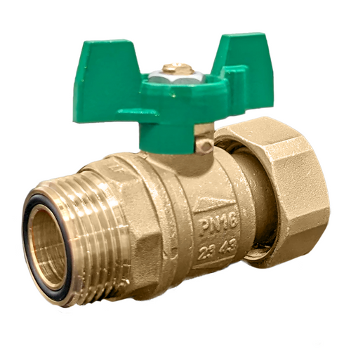 Isolation valve w/integral stem extension