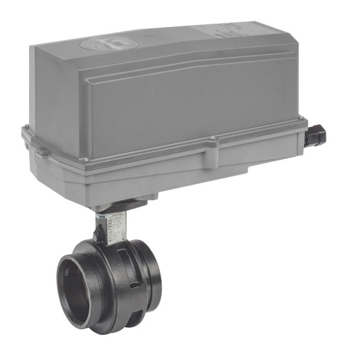 Belimo F665VIC+GRCX24-MFT-T N4 : 2-Way 2-1/2" Butterfly Valve, ANSI ClassÊGrooved AWWA, CvÊ260 + Non-Fail Safe Valve Actuator, 24VAC/DC, Programmable (2-10VDC Default) Control, Terminal Strip, NEMA 4X, 5-Year Warranty