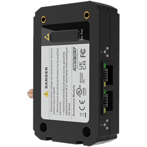 AccuEnergy AXM-WEB2 : Acuvim II Communication Module, Dual Ethernet + Wi-Fi, BACnet-IP/Modbus TCP