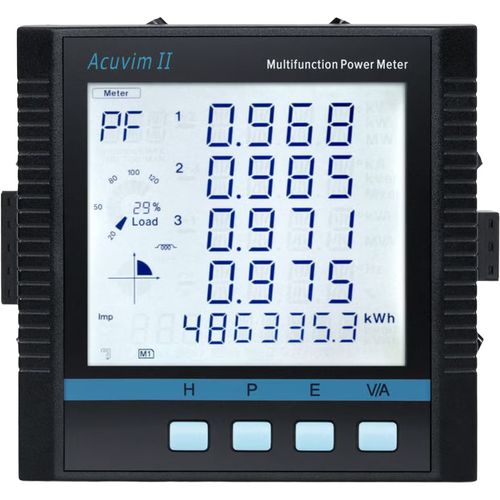 AccuEnergy REM-DS2 : Remote Display for Acuvim II DIN-Rail Mount (M Option)
