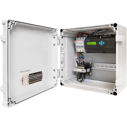 AccuEnergy ACUPANEL-9106X-2110-MV-WEB2-P1 : AcuPanel 9106X Pre-Wired Multi-Channel Submetering Panel, NEMA 4X, AcuRev 2100, 333mV CT/Rogowski Input, WEB2 RS485 + Dual Ethernet + WiFi, P1 100-415Vac/100-300Vdc