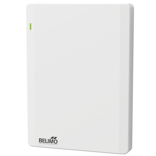 Belimo 22RTM-58L0A : Room Temperature/Humidity/CO2 Sensor, 2x Sel. 0-5/0-10/2-10 V or 4-20 mA + NTC10k Type II passive, NFC + MP-Bus, Belimo Display App + LED, Setpoint Adjustment, White (RAL 9003), 5-Year Warranty