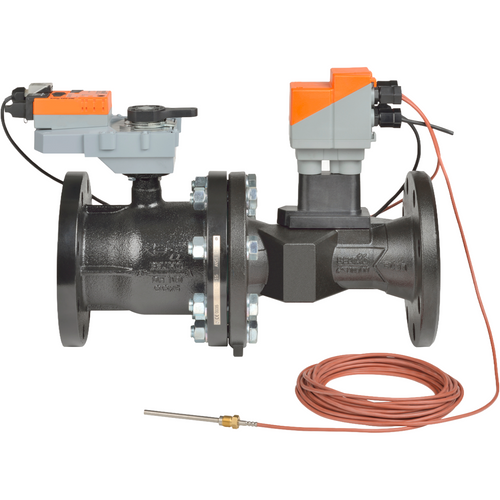 Belimo EP250+AKRX-E : Pressure Independent Valve (EPIV4), 2-Way Flanged, 2 1/2" [DN65], 132 GPM, Fast Electronic Fail-Safe Actuator, 24VAC/DC, Modulating or Communicative via BACnet MS/TP, Modbus RTU, MP-Bus, ANSI 125, NEMA 2