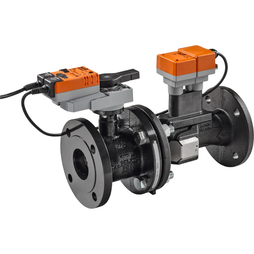 Belimo EP600+GRX-E : Pressure Independent Valve (EPIV4), 2-Way Flanged, 6" [DN150], 793 GPM, Electronic Fail-Safe Actuator, 24VAC/DC, Modulating or Communicative via BACnet MS/TP, Modbus RTU, MP-Bus, ANSI 125, NEMA 2