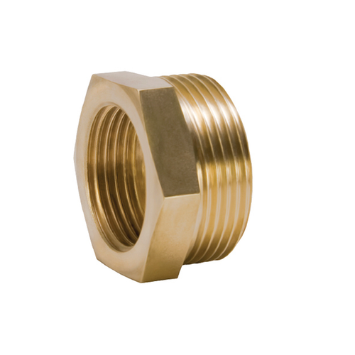 Caleffi NA10087 : Bushing 1-1/4" BSP Male x 1" BSP Female Reducer