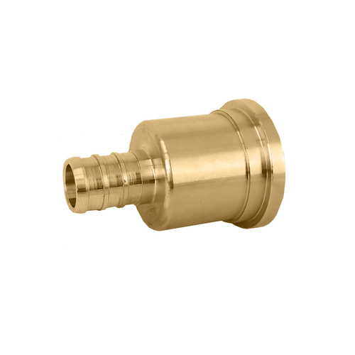 Caleffi NA10496 : 1" PEX Crimp Tailpiece for 1-1/4" Union Nut, for PresCal