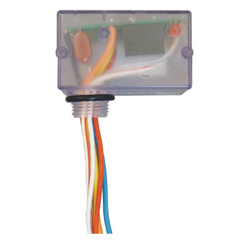 Functional Devices RIB12C-FA-N4 : Polarized Relay, 10 Amp SPDT, 12 Vac/dc Coil, NEMA 4X Clear Housing