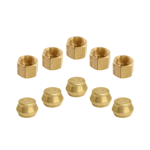 Caleffi NA10741 : 5212 Cold Water Outlet Cap 5/pk