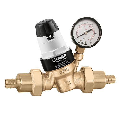 Caleffi 535750HA : PresCal Pressure Reducing Valve 3/4" PEX Crimp