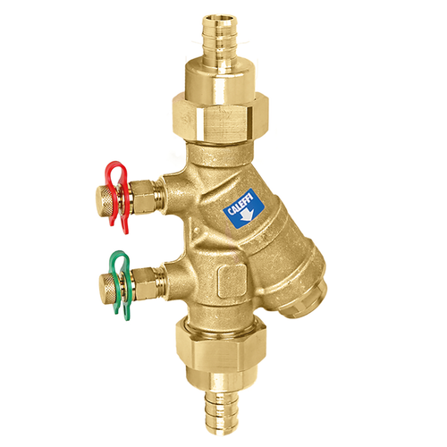 Caleffi 128744A 000 : Union Y-Strainer 1/2" PEX Crimp + P/T Port