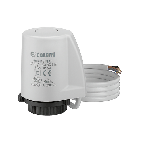 Caleffi 656414 : Thermoelectric Actuator 24V with Auxiliary Microswitch