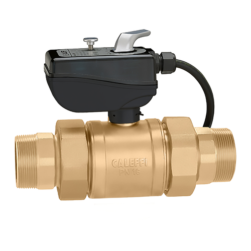 Caleffi 638064A 103 : Motorized Ball Valve 2-Way 1" NPT 24V
