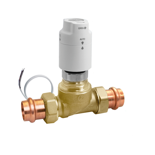 Caleffi 676759A : TwisTop+ Zone Valve 3/4" Sweat 24V