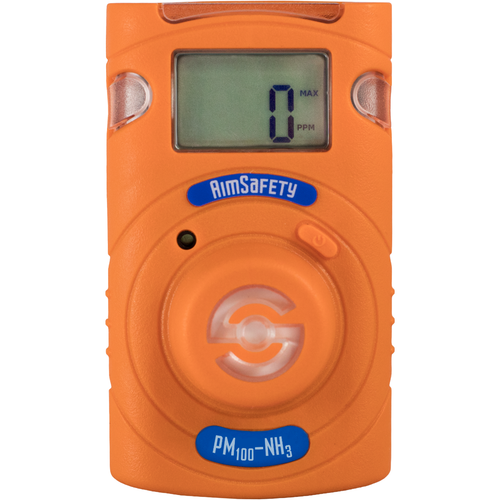 AimSafety PM100-NH3 single-gas ammonia monitor, front view