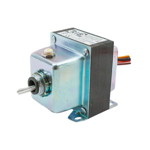 Functional Devices TR50VA008 : Transformer, 50VA, 480/277/240/208 to 120 Vac, Circuit Breaker, Foot and Dual Threaded Hub Mount