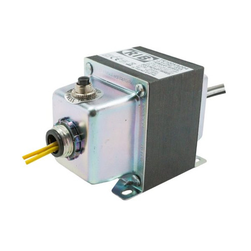 Functional Devices TR100VA004 : Transformer, 96VA, 480/277/240/120 to 24 Vac, Circuit Breaker, Foot and Dual Threaded Hub Mount Functional Devices TR100VA004 : Transformer, 96VA, 480/277/240/120 to 24 Vac, Circuit Breaker, Foot and Dual Threaded Hub Mount