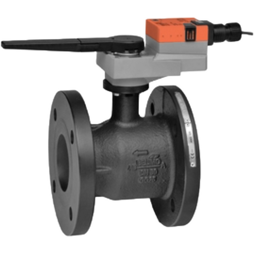 Belimo B6250S-110+ARB24-3-5-14 : 2-Way 2-1/2" Flanged Characterized Control Valve (CCV), ANSI Class 125, 175psi Close-Off Pressure, Cv Rating 110, (220GPM @ Δ 4 psi) + Non Fail-Safe Actuator, 24VAC/DC, On/Off, Floating Point Control Signal, UL 2043