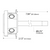 Side Image for ACI A/RH2-1K-NI-D : Duct Relative Humidity Sensor, 2% Accuracy, RH Outputs: 0-5, 0-10 VDC & 4-20mA (Default), 1K Nickel RTD, Plastic Duct Enclosure (Euro), Made in USA