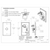 Dimensions for ACI A/RH2-1K-2W-SP-010 :  Wall Plate Relative Humidity Sensor, 2% Accuracy, RH Outputs: 0-5 & 0-10 VDC (Default), 1K Ohm Platinum RTD (Two Wires), Wall Plate 304SS, Made in USA