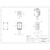 Dimensions for ACI A/RH1-TT100-O-4X-4 : Outside Air Relative Humidity Sensor, 1% Accuracy, RH Outputs: 0-5, 0-10 VDC & 4-20mA (Default), 100 Ohms Temperature Transmitter (4 to 20 mA), NEMA 4X Duct Enclosure, Made in USA