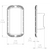 Dimensions of Senva HT1R-2DUX : Recessed Room Humidity/Temperature Combo Sensor, 2% rH Accuracy, Selectable Outputs: 4-20 mA, 0-5 VDC, or 0-10 VDC, 1K Platinum RTD, Buy American Act Compliant, 7 Year Limited Warranty