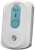Prolon PL-T1000-WWL communicating digital wall sensor, white enclosure with white label, backlit LCD and circular capacitive touchpad