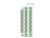 Senva CT02101A : Solid Core CT Strip Monitoring System for Installations on New Panelboards, Standard 0.75" CT Center, 1 Strip of Qty: 21 100A CT's and + 3 Auxiliary CT Terminals Per Strip for Main Input CTs