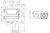 Dimentional Drawing for the Senva HT1O-2BUD : Outdoor Humidity/Temperature Combo Sensor, 2% rH Accuracy, Selectable Outputs: 4-20 mA, 0-5 VDC, or 0-10 VDC, Temperature Transmitter, LCD Display, Buy American Act Compliant, 7-Year Limited Warranty