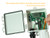 HT10 Open Enclosure displaying the LCD Screen for the Senva HT1O-3CUD : Outdoor Humidity/Temperature Combo Sensor, 3% rH Accuracy, Selectable Outputs: 4-20 mA, 0-5 VDC, or 0-10 VDC, 100 Ohm Platinum RTD, LCD Display, Buy American Act Compliant, 7-Year Limited Warranty