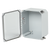 Open view of Stahlin DSCC121006HPL : Fiberglass Enclosure, Diamond Shield Series, Inside Diameter : 12.69 x 10.69 x 6.06, Hinged Clear Cover, 2 Lockable Pull Latches, NEMA Ratings (UL508A, UL50 & UL50E): 1, 3, 3S, 4X, 12, 13)