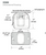 A dimensions drawing of the Veris Hawkeye h300 current switch, showcasing its precise measurements and key features. The drawing provides an accurate representation of the switch's physical dimensions, such as height, width, and depth, allowing users to understand its size and form factor for installation and integration purposes.