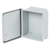 Open view of Stahlin J1210HW : Fiberglass Enclosure, J Series, Inside Diameter : 11.79 x 9.80 x 4.94, Hinged Opaque Cover, 2 Cover Screws, NEMA Ratings (UL508A, UL50 & UL50E): 1, 3R, 4X, 6P