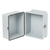 Open view of Stahlin J141212SSH : Fiberglass Enclosure, Fatboy Series, Inside Diameter : 13.53 x 11.55 x 11.81, Hinged Flush Bonded Window Cover, Pdlock Latches, NEMA Ratings (UL508A, UL50 & UL50E): 1, 3R, 4X, 6P, 12