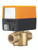 Belimo ZONE215S-25+ZONE120NO : 2-way 1/2" Zone Valve (ZV), Sweat Fitting, Cv Rating 2.5, Spring Return Valve Actuator, ACÊ120ÊV, On/Off Control Signal, Normally Open