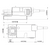 Dimensions for Belimo LMV-D3-MOD : VAV Control Unit, 45 in-lb [5 Nm] Torque, 24 VAC/DC, Modulating 2-10VDC Control Signal, BACnet MS/TP/Modbus RTU/MP-Bus, UL Enclosure Type 2, 5-Year Warranty