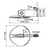 Dimensions for Belimo CMBV-100-MFT : Non Fail-Safe VAV Control Unit with 4" [DN 100] Integrated Damper Actuator, 18 in-lb [2 Nm] Torque, 24 VAC/DC, Modulating 2-10VDC Control Signal, MP-Bus, UL Enclosure Type 1, 5-Year Warranty