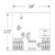 Dimensional Drawing for ACI ARM2 : Analog Input(VDC or mA), Dual Analog Output (mA), Analog Rescaling Module (Signal Splitter)