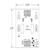 Dimensional Drawing for ACI MAO : Analog Input, Analog Output, Manual Analog Override Switch w/ Alarm