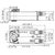 Dimensions for Belimo AFX24-S : Fail-Safe Damper Actuator, 180 in-lb Torque, 24VAC/DC, On/Off Control Signal, (2) SPDT 3A @250V Aux Switch, 5-Year Warranty (Configurable)