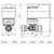 Dimensional Drawing for Belimo B215HT046+TR24-SR US : 2-Way 1/2" High Temp Water/Steam Characterized Control Valve (HTCCV), Cv Rating 0.46, (0.92 GPM @ Δ 4 psi) + Non-Spring Valve Actuator, 24VAC, Modulating 2-10VDC Control Signal